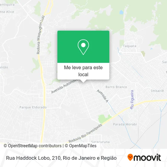 Rua Haddock Lobo, 210 mapa