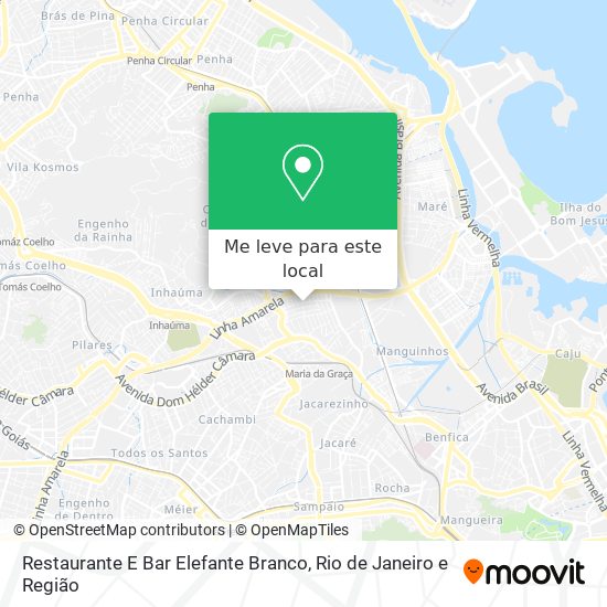 Restaurante E Bar Elefante Branco mapa