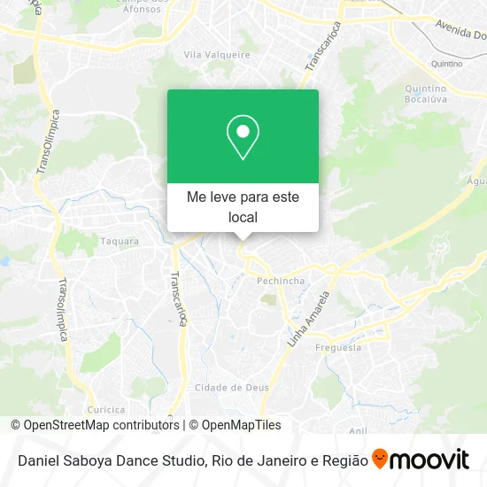 Daniel Saboya Dance Studio mapa