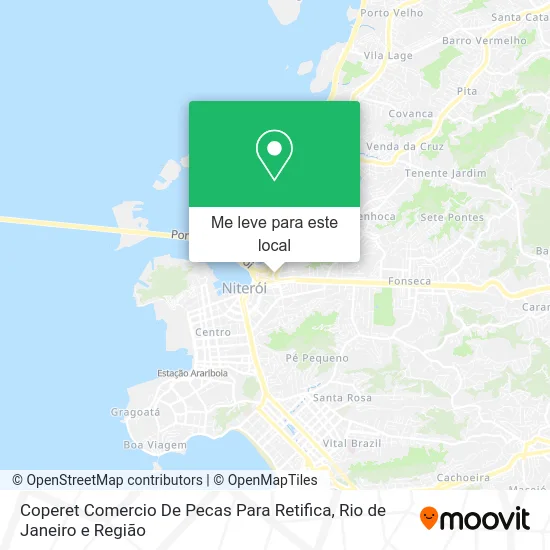 Coperet Comercio De Pecas Para Retifica mapa