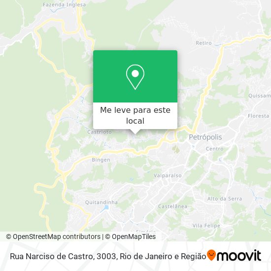 Rua Narciso de Castro, 3003 mapa