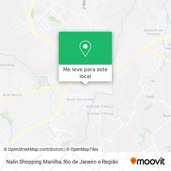 Nalin Shopping Manilha mapa