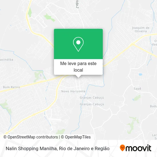 Nalin Shopping Manilha mapa