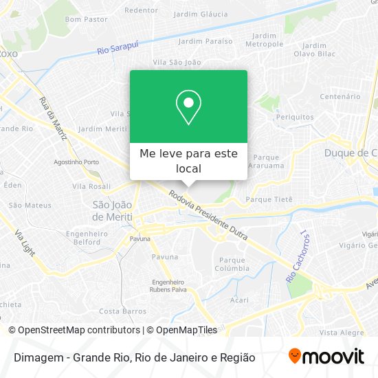 Dimagem - Grande Rio mapa