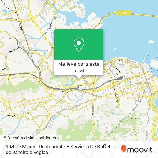 3 M De Minas - Restaurante E Servicos De Buffet mapa