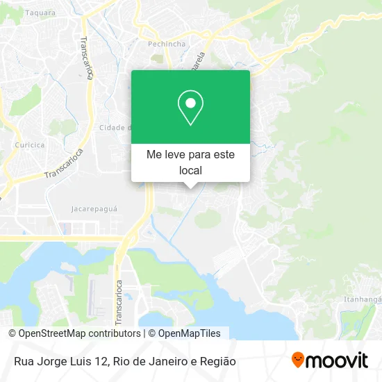 Rua Jorge Luis 12 mapa