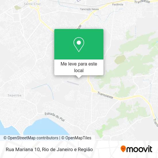 Rua Mariana 10 mapa