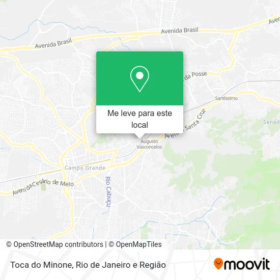 Toca do Minone mapa