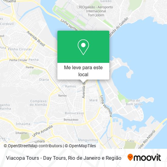 Viacopa Tours - Day Tours mapa