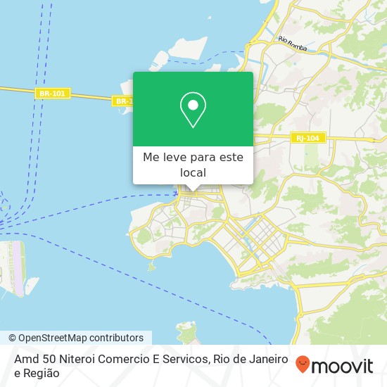 Amd 50 Niteroi Comercio E Servicos mapa