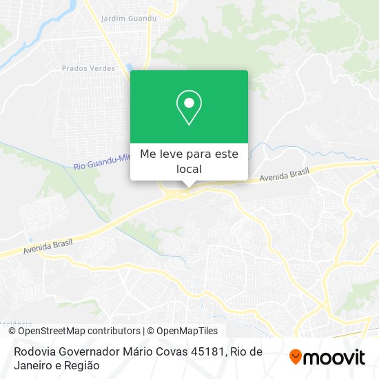 Rodovia Governador Mário Covas 45181 mapa