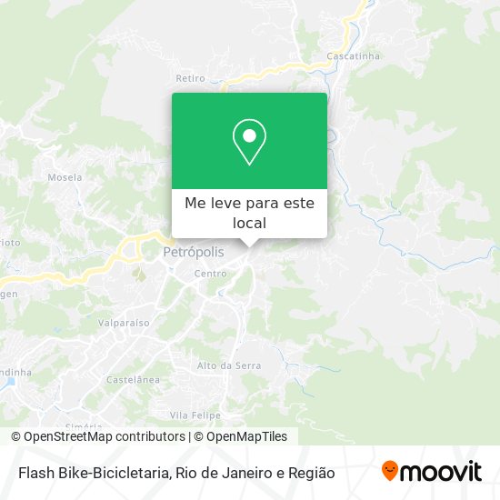 Flash Bike-Bicicletaria mapa