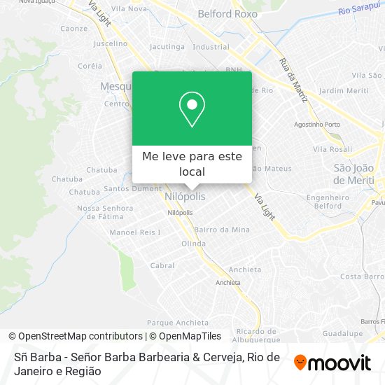 Sñ Barba - Señor Barba Barbearia & Cerveja mapa