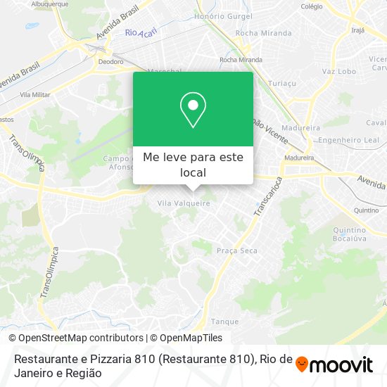 Restaurante e Pizzaria 810 (Restaurante 810) mapa