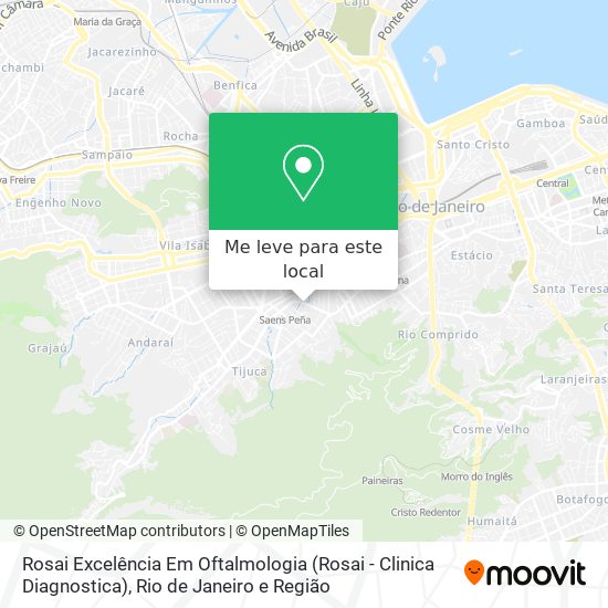 Rosai Excelência Em Oftalmologia (Rosai - Clinica Diagnostica) mapa