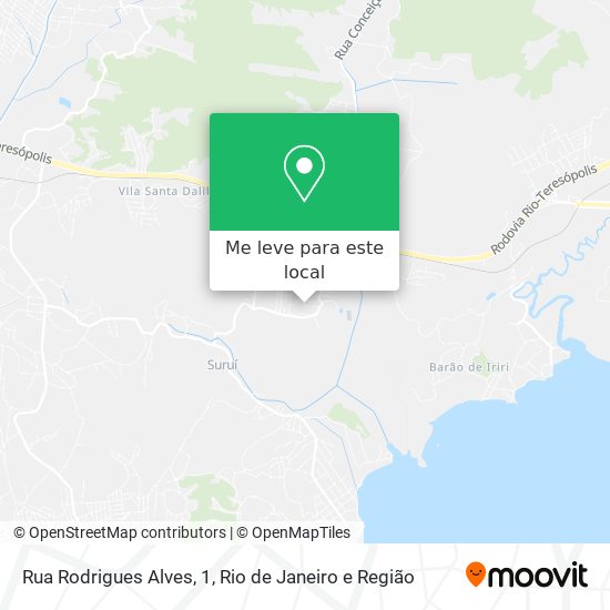 Rua Rodrigues Alves, 1 mapa