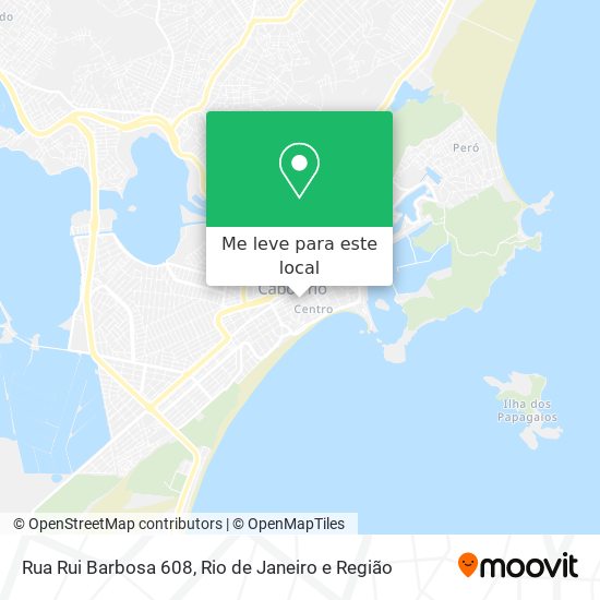 Rua Rui Barbosa 608 mapa