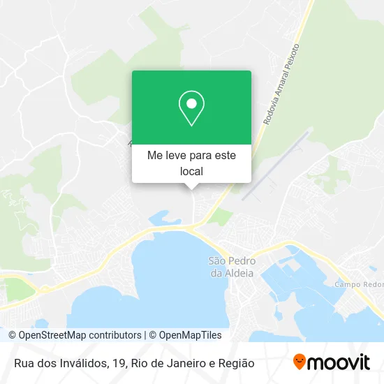 Rua dos Inválidos, 19 mapa