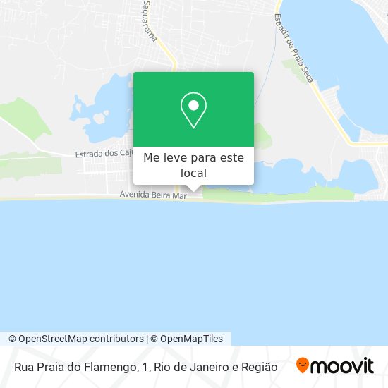 Rua Praia do Flamengo, 1 mapa