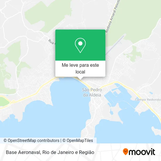 Base Aeronaval mapa