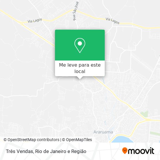 Três Vendas mapa