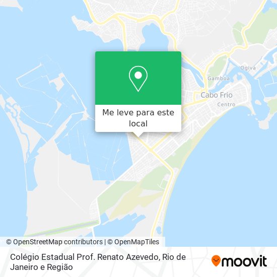 Colégio Estadual Prof. Renato Azevedo mapa