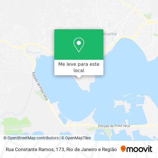 Rua Constante Ramos, 173 mapa