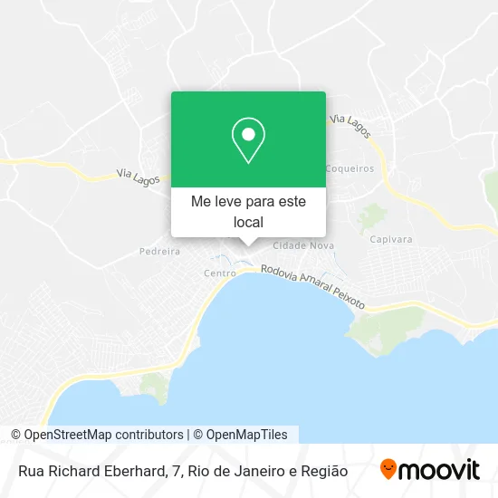 Rua Richard Eberhard, 7 mapa