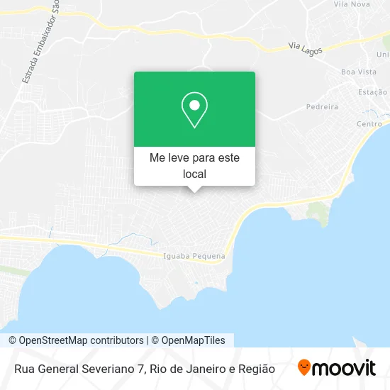 Rua General Severiano 7 mapa