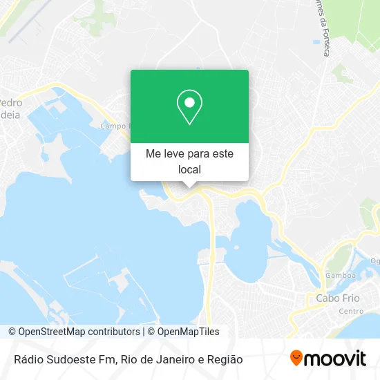 Rádio Sudoeste Fm mapa