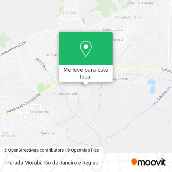 Parada Morabi mapa