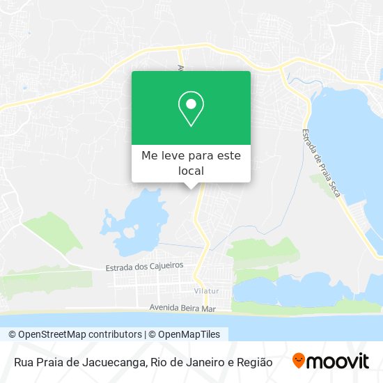Rua Praia de Jacuecanga mapa