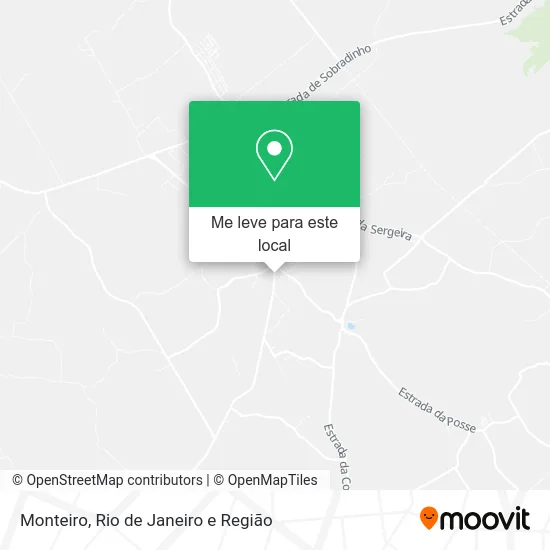 Monteiro mapa