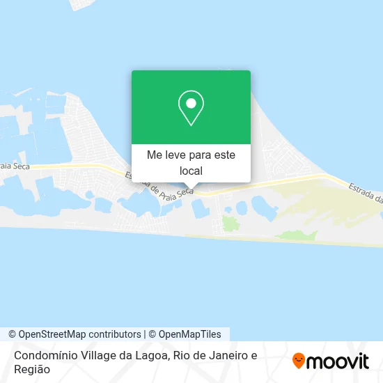 Condomínio Village da Lagoa mapa