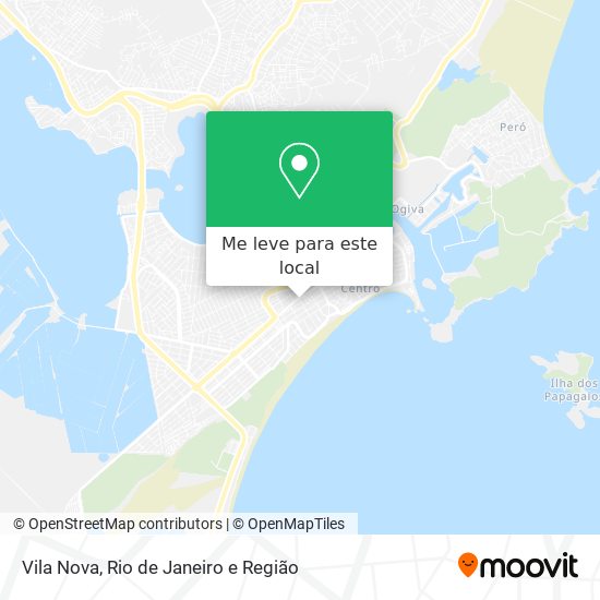 Vila Nova mapa