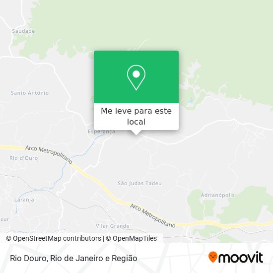 Rio Douro mapa