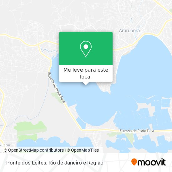 Ponte dos Leites mapa