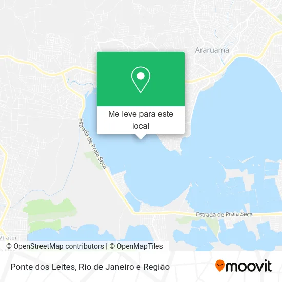 Ponte dos Leites mapa