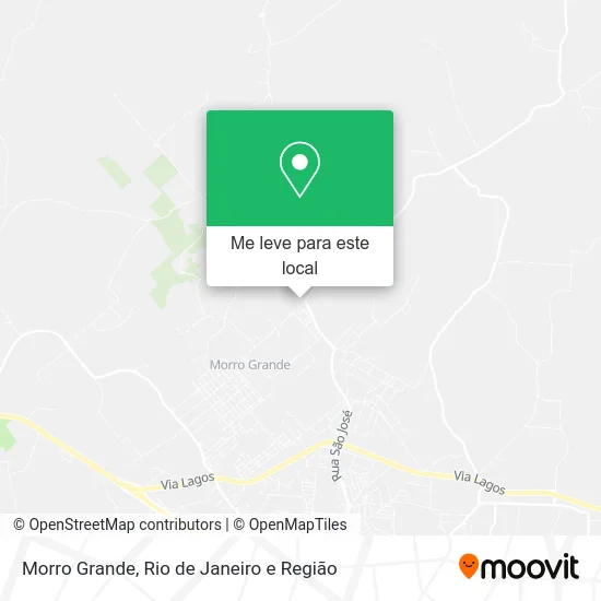 Morro Grande mapa