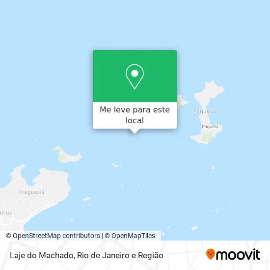 Laje do Machado mapa