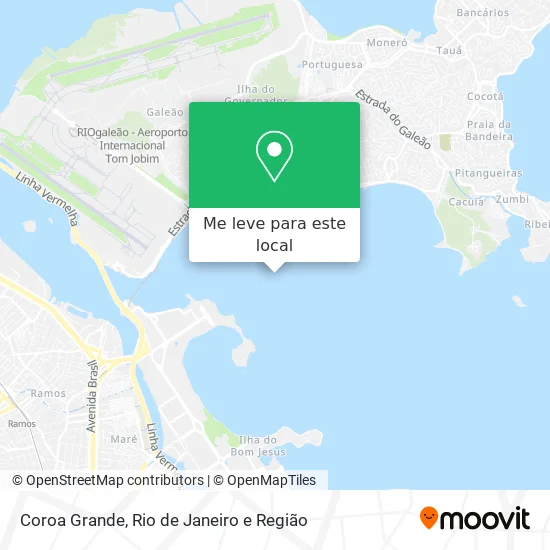 Coroa Grande mapa
