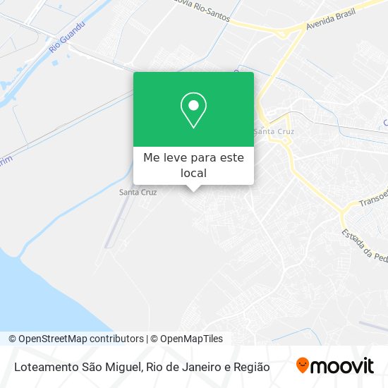 Loteamento São Miguel mapa