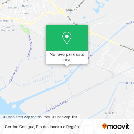 Gerdau Cosigua mapa