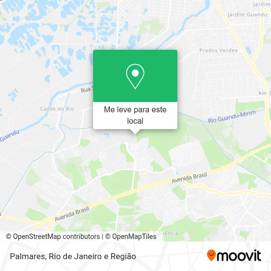 Palmares mapa
