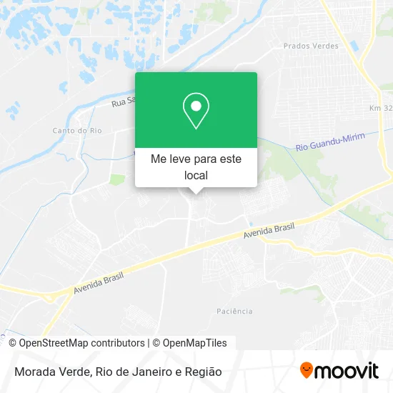 Morada Verde mapa