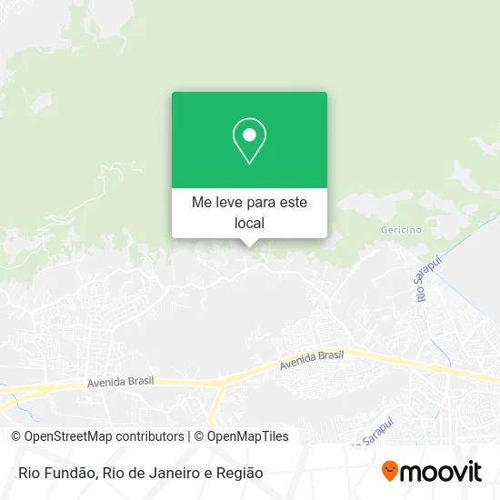 Rio Fundão mapa