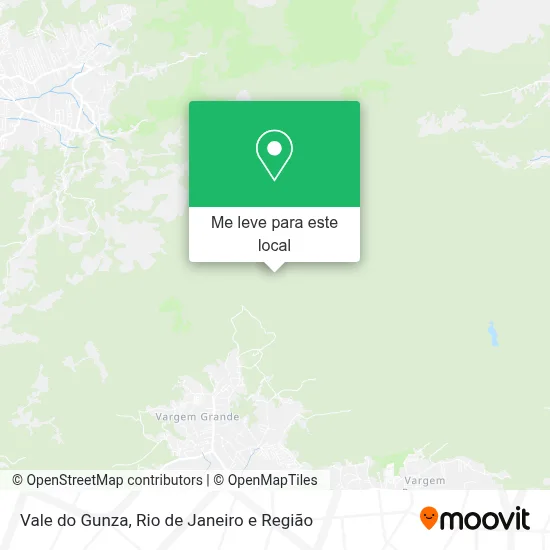 Vale do Gunza mapa