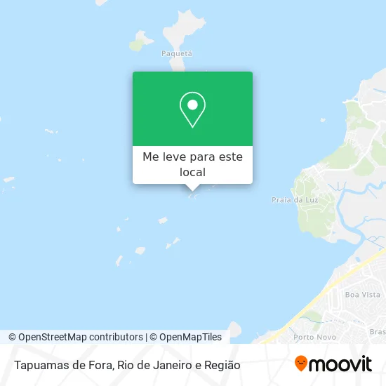 Tapuamas de Fora mapa