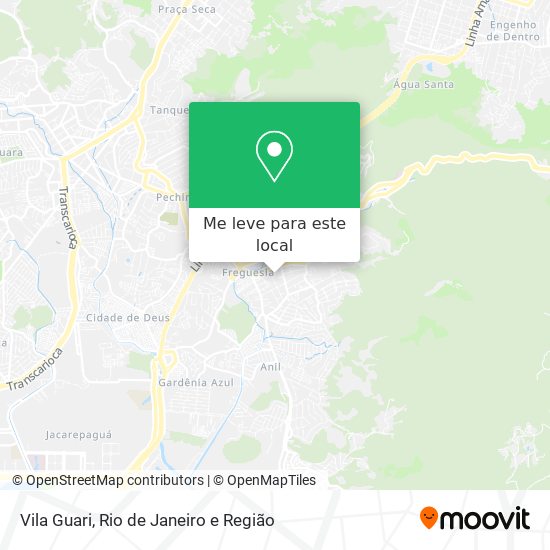 Vila Guari mapa
