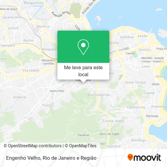 Engenho Velho mapa
